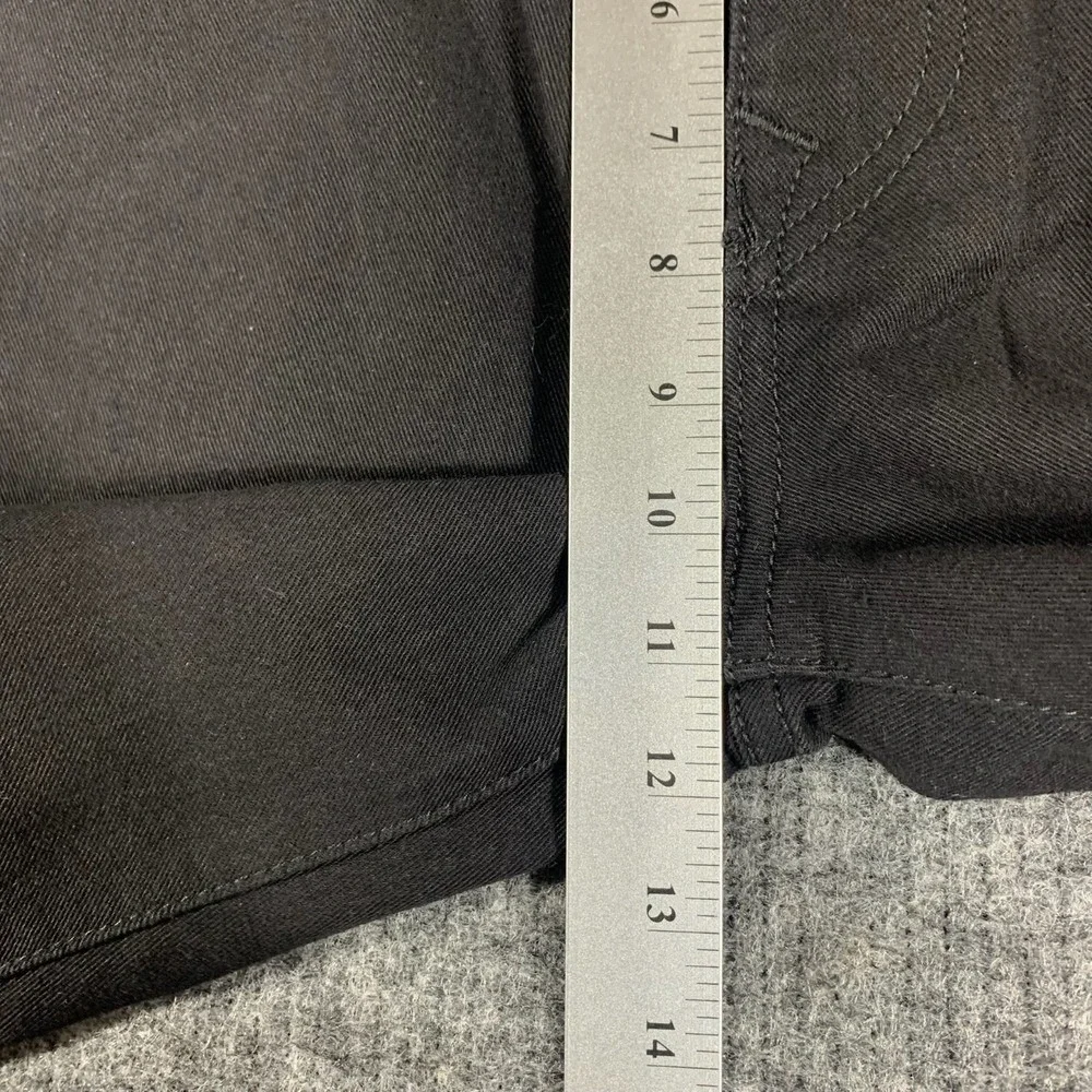 True Religion Jeans Mens 34 Black Denim Geno Relaxed Slim‎ Studded Stretch $164